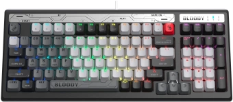 Клавиатура A4Tech Bloody B950 механическая серый/черный USB for gamer LED (B950) - купить недорого с доставкой в интернет-магазине