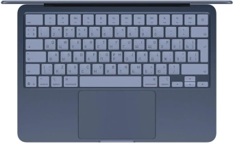 Ноутбук Apple MacBook Neo A3404 A18 Pro 6 core 8Gb SSD512Gb/5 core GPU 13" IPS (2408x1506) macOS blue WiFi BT Cam (MHFG4HN/A) - купить недорого с доставкой в интернет-магазине