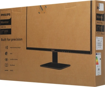 Монитор Philips 27" 27E2N1500L черный IPS LED 16:9 HDMI матовая 1000:1 300cd 178гр/178гр 2560x1440 75Hz DP 2K 3.19кг - купить недорого с доставкой в интернет-магазине