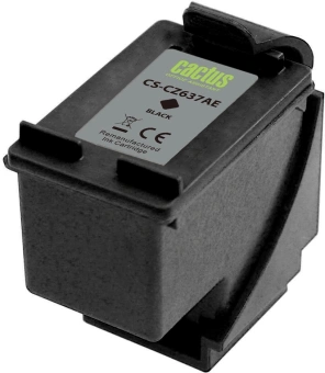 Картридж струйный Cactus CS-CZ637AE № 46 черный (33мл) для HP DJ IA 2020hc/2520hc;Ultra 2029/2529;Ultra 4729AIO - купить недорого с доставкой в интернет-магазине