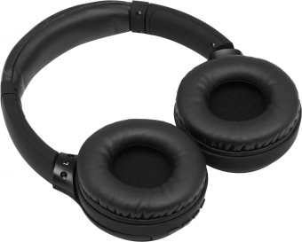 Гарнитура накладные Hyundai H-HP101 черный беспроводные bluetooth оголовье - купить недорого с доставкой в интернет-магазине