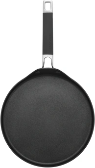 Сковорода блинная Rondell Stolz RDA-1768 круглая 25см покрытие: Xylan Plus ручка несъемная (без крышки) графитовый - купить недорого с доставкой в интернет-магазине