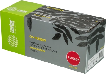 Картридж лазерный Cactus CS-TK5290Y TK-5290Y желтый (13000стр.) для Kyocera Ecosys P7240cdn - купить недорого с доставкой в интернет-магазине