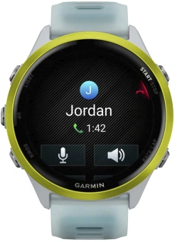 Смарт-часы Garmin Forerunner 570 47мм 1.4" AMOLED корп.золото белое рем.бирюзовый разм.брасл.:135-205мм (010-02971-01) - купить недорого с доставкой в интернет-магазине