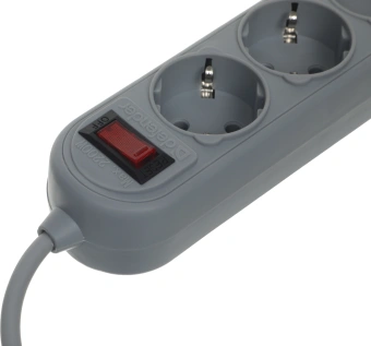 Сетевой фильтр Defender ES Lite 1.8м (4 розетки) серый (коробка) - купить недорого с доставкой в интернет-магазине