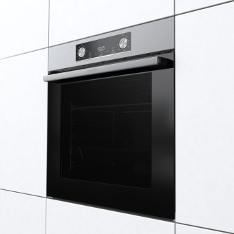 Духовой шкаф Электрический Gorenje BO6735E05X нержавеющая сталь/черный - купить недорого с доставкой в интернет-магазине