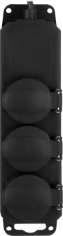 Сетевой удлинитель Buro BU-PS3.20/FRB-16 20м (3 розетки) черный (пакет ПЭ) - купить недорого с доставкой в интернет-магазине
