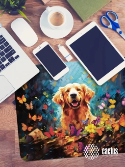 Коврик для мыши Cactus Dog рисунок 300x250x3мм (CS-MP-D16M) - купить недорого с доставкой в интернет-магазине