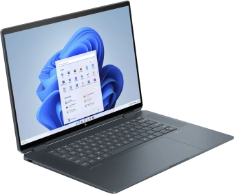 Ноутбук HP Spectre x360 16-aa0002ci Core Ultra 7 155H 32Gb SSD1Tb Intel Arc 16" OLED Touch 2.8K (2880x1800) Windows 11 Home blue WiFi BT Cam (A16KFEA) - купить недорого с доставкой в интернет-магазине