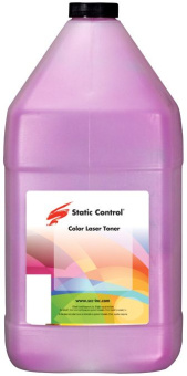 Тонер Static Control HM775-1KG-MOS пурпурный флакон 1000гр. для принтера HP M775/M553/M663/M25x/M45x/CP1525/CP5525 - купить недорого с доставкой в интернет-магазине