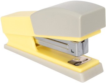 Степлер Kw-Trio 055X6-YEL Swing Standing 24/6 26/6 (20листов) желтый 100скоб пластик коробка - купить недорого с доставкой в интернет-магазине