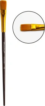 Набор кистей Silwerhof Color синтетика (наб.5шт) синт.круг.№3/плос.№2,6,14/овал.№1 - купить недорого с доставкой в интернет-магазине