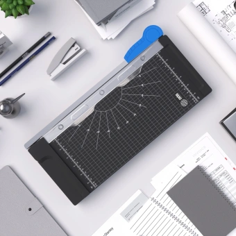 Резак сабельный Cactus CS-CUT-GP408 A4/8лист./320мм/ручн.прижим/защитный экран - купить недорого с доставкой в интернет-магазине