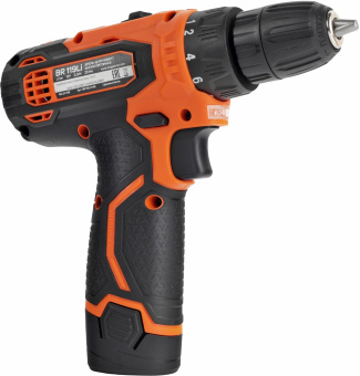 Дрель-шуруповерт Patriot BR 119Li аккум. патрон:быстрозажимной (кейс в комплекте) (180301119) - купить недорого с доставкой в интернет-магазине