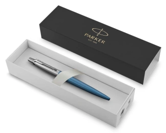Ручка шариков. Parker Jotter Core K63 (CW1953191) Waterloo Blue CT M син. черн. подар.кор. - купить недорого с доставкой в интернет-магазине