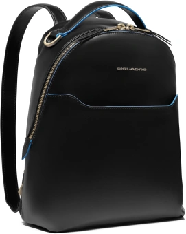 Рюкзак женский Piquadro Blue Square CA6677B2/N черный натур.кожа - купить недорого с доставкой в интернет-магазине
