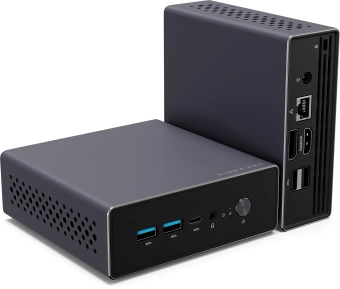 Неттоп Digma Pro Minimax U1 i5 1335U (1.3) 16Gb SSD512Gb UHDG Windows 11 Professional GbitEth WiFi BT 60W темно-серый/черный (DPP5-ADXW03) - купить недорого с доставкой в интернет-магазине