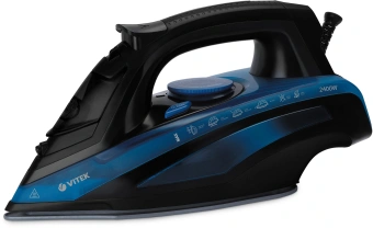Утюг Vitek VT-8327 2400Вт черный - купить недорого с доставкой в интернет-магазине
