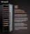 Винный шкаф Weissgauff WWC-77 DB DualZone 1-нокамерн. черный - цена, купить или заказать с доставкой в интернет-магазине Винный шкаф Weissgauff WWC-77 DB DualZone 1-нокамерн. черный - купить недорого с доставкой в интернет-магазине