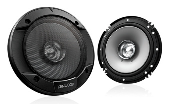 Колонки автомобильные Kenwood KFC-S1656 (без решетки) 330Вт 87дБ 4Ом 16см (6.5дюйм) (ком.:2кол.) коаксиальные однополосные - купить недорого с доставкой в интернет-магазине