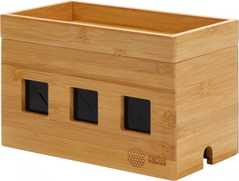Органайзер Cactus CS-BOX-BAM бамбук - купить недорого с доставкой в интернет-магазине