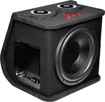 Сабвуфер автомобильный Ural АС-У12А СЕРЫЙ 300Вт активный (30см/12") - купить недорого с доставкой в интернет-магазине