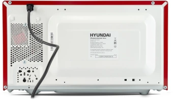 Микроволновая Печь Hyundai HYM-D3037 20л. 700Вт красный/серебристый - купить недорого с доставкой в интернет-магазине