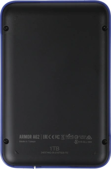 Жесткий диск Silicon Power USB3.0 1TB SP010TBPHD62SS3B Armor A62 2.5" синий - купить недорого с доставкой в интернет-магазине