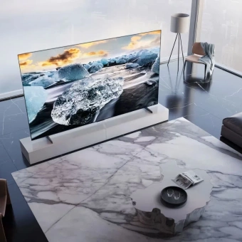 Телевизор QLED TCL 85" 85C855 черный 4K Ultra HD 120Hz DVB-T DVB-T2 DVB-C DVB-S DVB-S2 USB WiFi Smart TV - купить недорого с доставкой в интернет-магазине