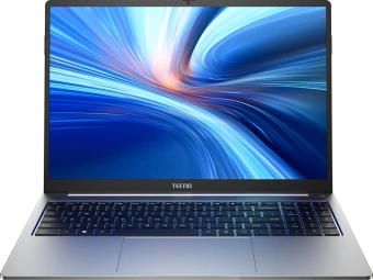 Ноутбук Tecno MegaBook T16 Core i5 13420H 16Gb SSD512Gb Intel UHD Graphics 16" IPS FHD+ (1920x1200) без ОС 64 grey WiFi BT Cam 6460mAh (T16RA-NEG0) - купить недорого с доставкой в интернет-магазине