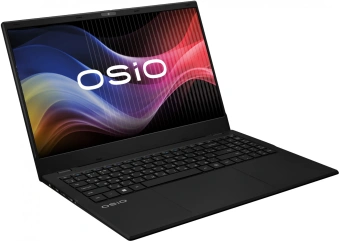 Ноутбук Osio BaseLine B150i-006b N-series N100 8Gb SSD512Gb Intel UHD Graphics 15.6" IPS FHD (1920x1080) Windows 11 Home black WiFi BT Cam 5000mAh - купить недорого с доставкой в интернет-магазине