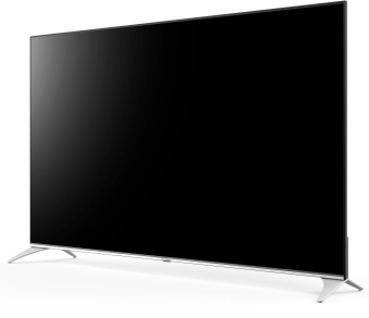 Телевизор QLED Hyundai 75" H-LED75QBU7500 Android TV Frameless черный/серебристый 4K Ultra HD 60Hz DVB-T DVB-T2 DVB-C DVB-S DVB-S2 USB WiFi Smart TV - купить недорого с доставкой в интернет-магазине