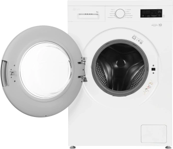 Стиральная машина LG F2Y1NS3W класс: A загр.фронтальная макс.:6кг белый инвертер - купить недорого с доставкой в интернет-магазине