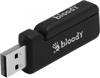 Наушники с микрофоном A4Tech Bloody GR370 черный мониторные BT/Radio/3.5mm оголовье (GR370) - купить недорого с доставкой в интернет-магазине