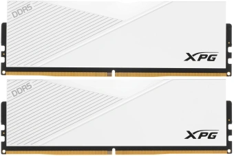 Память DDR5 2x16GB 7200MHz A-Data AX5U7200C3416G-DCLARWH XPG Lancer RGB RTL Gaming PC5-57600 CL34 DIMM 288-pin 1.4В kit dual rank с радиатором Ret - купить недорого с доставкой в интернет-магазине