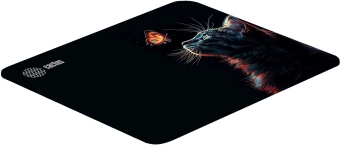 Коврик для мыши Cactus Night Cat 220x180x2мм (CS-MP-P12XS) - купить недорого с доставкой в интернет-магазине