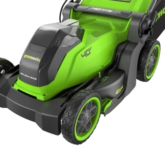 Газонокосилка роторная Greenworks GD40LM411 (2521007) - купить недорого с доставкой в интернет-магазине