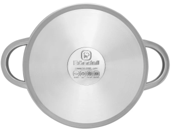 Кастрюля Rondell Point RDS-1310 2л. d=18см (с крышкой) стальной - купить недорого с доставкой в интернет-магазине