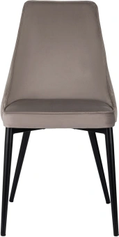 Стул для дома Бюрократ CH-K4_2 комплект 2шт т.бежевый Holland 61 металл черный на ножках (CH-K4_1/HL61_2) - купить недорого с доставкой в интернет-магазине