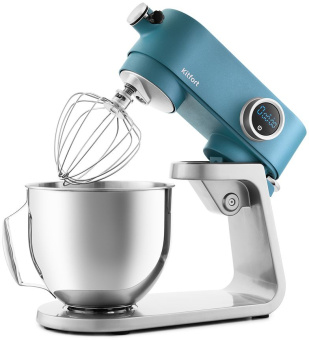 Миксер планетарный Kitfort КТ-1391-2 800Вт синий - купить недорого с доставкой в интернет-магазине