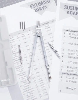 Циркуль Deli E8603 металл в компл.:грифель - купить недорого с доставкой в интернет-магазине