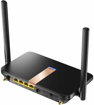 Маршрутизатор Cudy LT500D AC1200 Wi-Fi cat. 4 черный - купить недорого с доставкой в интернет-магазине