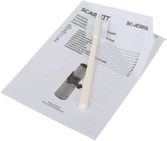 Соковыжималка шнековая Scarlett DailyPress SC-JE50S59 130Вт рез.сок.:600мл. белый - купить недорого с доставкой в интернет-магазине
