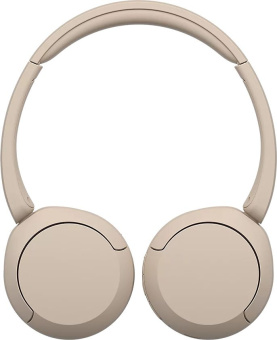 Гарнитура накладные Sony WH-CH520 бежевый беспроводные bluetooth оголовье (WH-CH520/C) - купить недорого с доставкой в интернет-магазине
