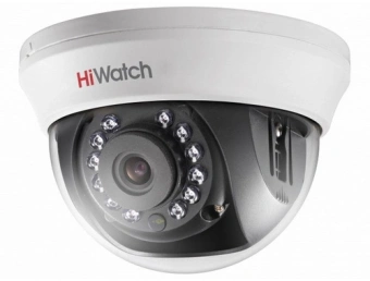 Камера видеонаблюдения аналоговая HiWatch DS-T201(B) (2.8 mm) 2.8-2.8мм HD-CVI HD-TVI цв. корп.:белый - купить недорого с доставкой в интернет-магазине
