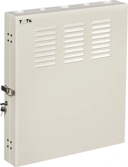 Шкаф коммутационный Lanmaster (TWT-CBVRT-2U-6X7-GY) настенный 2U 650x114мм пер.дв.стекл направл.под винты 68кг серый 19кг 741мм - купить недорого с доставкой в интернет-магазине