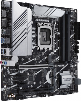 Материнская плата Asus PRIME Z790M-PLUS Soc-1700 Intel Z790 4xDDR5 mATX AC`97 8ch(7.1) GbLAN RAID+HDMI+DP - купить недорого с доставкой в интернет-магазине