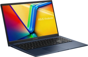 Ноутбук Asus Vivobook 15 F1504VA-BQ250 Core 5 120U 8Gb SSD512Gb Intel Graphics 15.6" WVA FHD (1920x1080) Windows 11 Home blue WiFi BT Cam (90NB13Y1-M01FT0) - купить недорого с доставкой в интернет-магазине