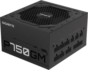 Блок питания Gigabyte ATX 750W GP-P750GM 80+ gold (20+4pin) APFC 120mm fan 8xSATA Cab Manag RTL - купить недорого с доставкой в интернет-магазине