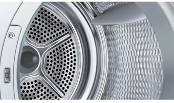Сушильная машина Bosch WQG1420AME пан.англ. кл.энер.:A++ макс.загр.:9кг белый - купить недорого с доставкой в интернет-магазине